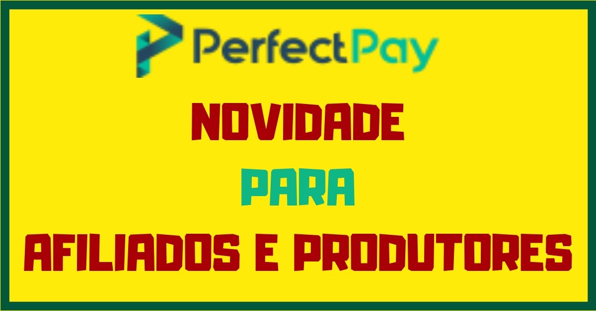 Conheça Nova Plataforma PerfectPay para Afiliados e Marketing Digital,  A Perfect  Pay é do mesmo seguimento das plataforma existentes no mercado como  Hotmart, Monetizze e Eduzz, mais uma excelente forma de